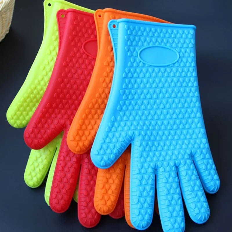 Silicone Kitchen Gloves - Ideal for Cooking