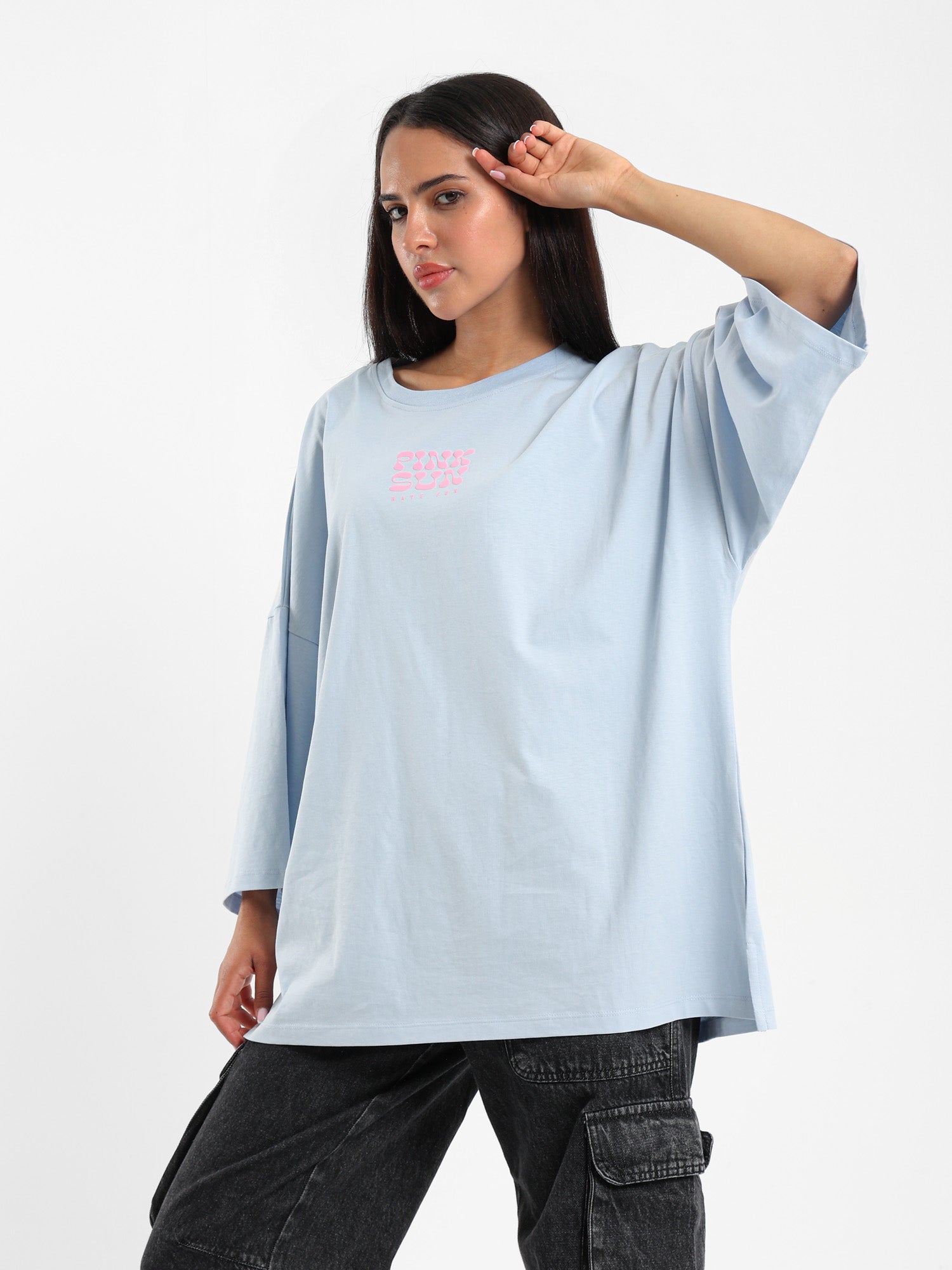 Relaxed Fit Drop Shoulder Tee
