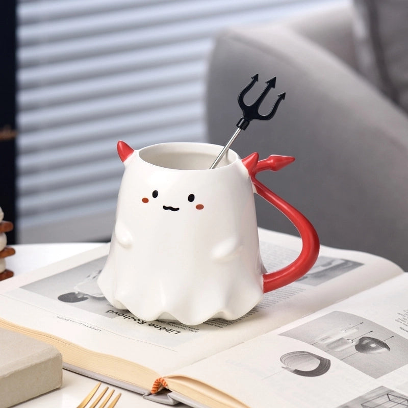 Halloween Casual Vacation Cartoon Ceramics Water Bottles 1 Piece