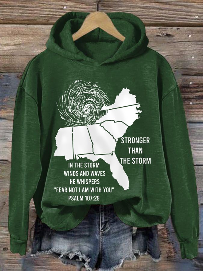 Women's Southeast Strong Stronger Than The Storm I'm With You Hoodie