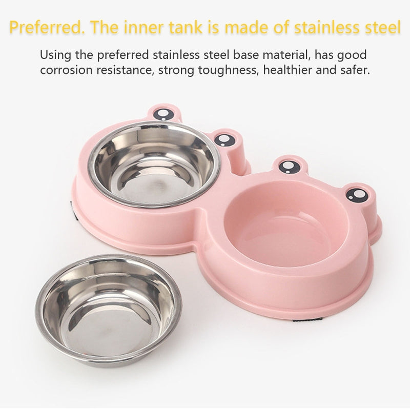 Dog Food And Water Bowl for Puppies