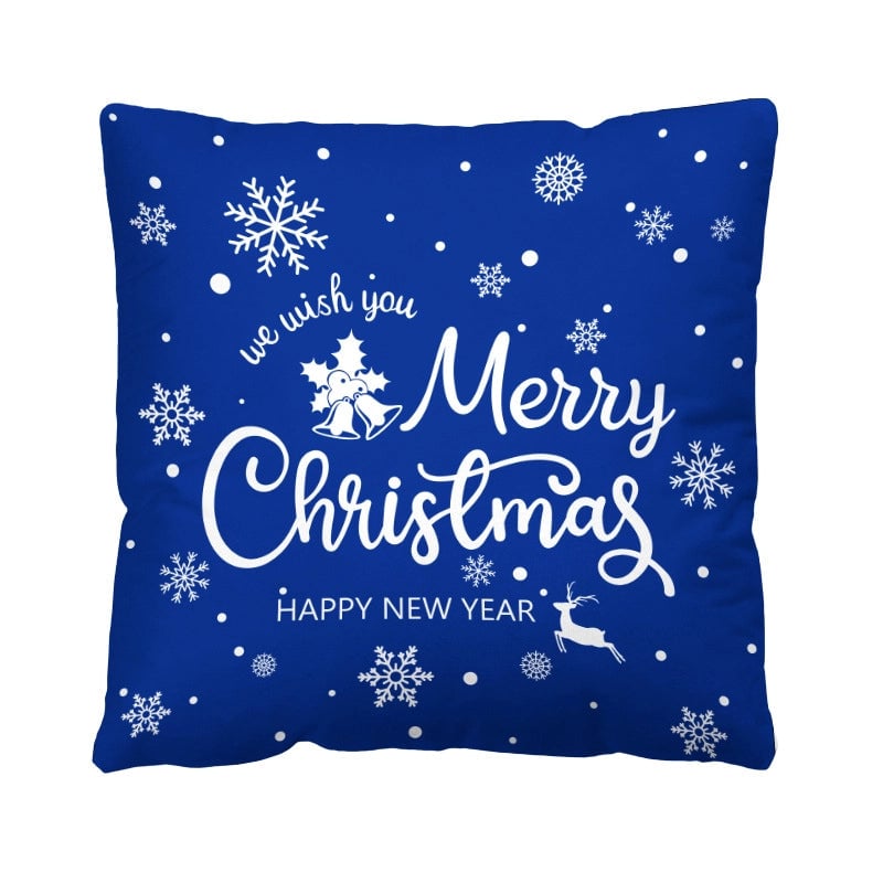 Casual Vacation Letter Short Plush Pillow Cases
