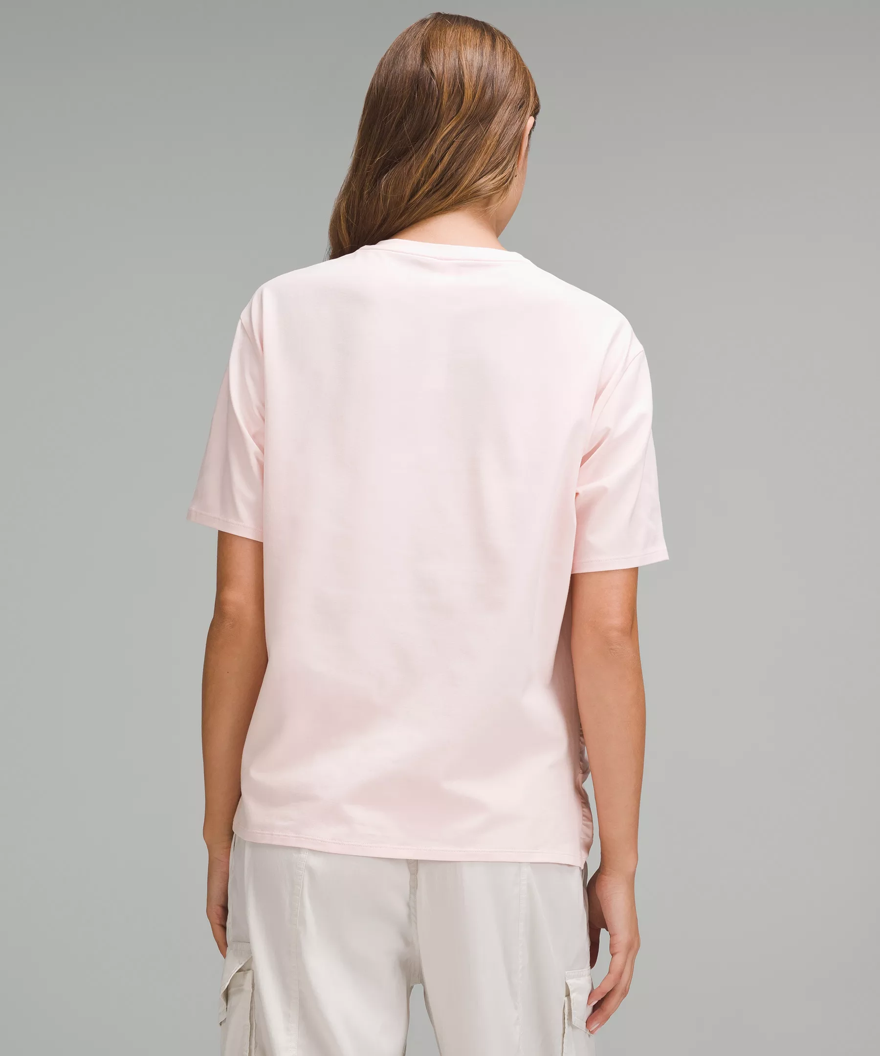 Twist-Front Oversized T-Shirt