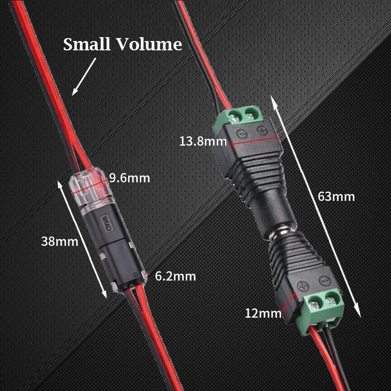 Double-wire Plug-in Connector With Locking Buckle(The more you buy. the more discounts you get)