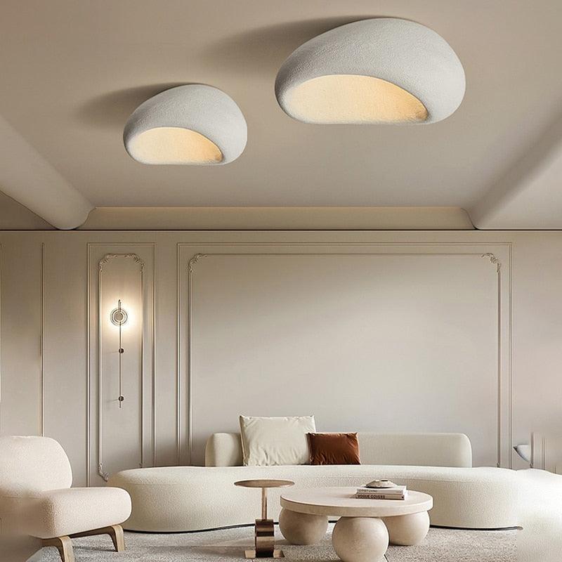 Fenix Minimalist Cream Chandelier