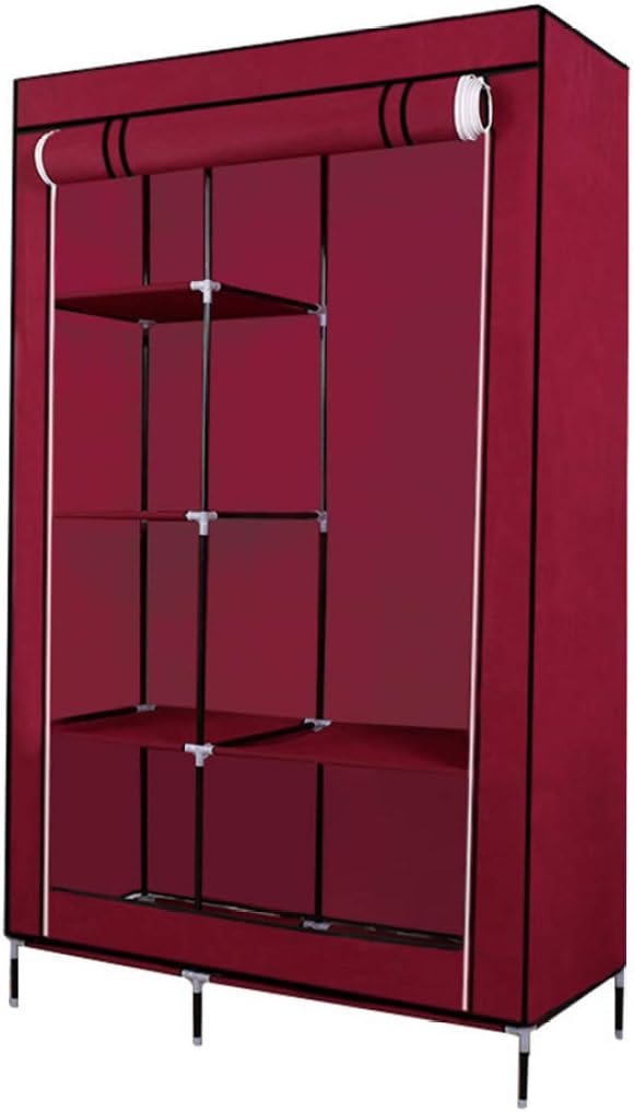 2 Column clothes Wardrobe. Portable fabric Wardrobe for Clothes