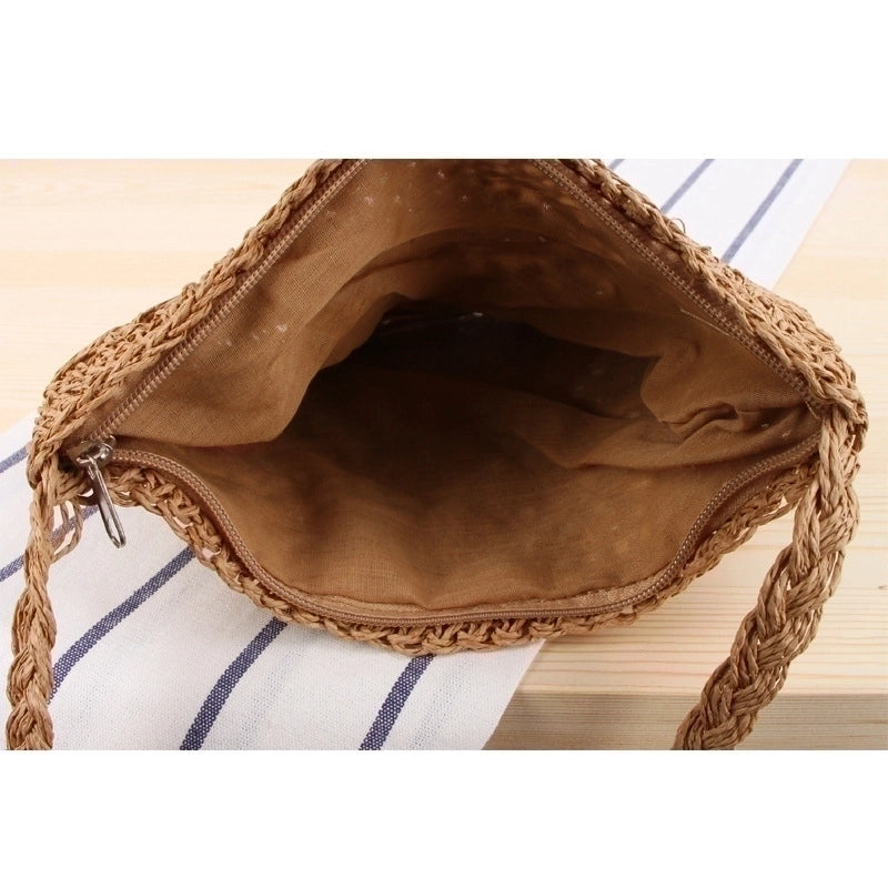 Women's Small Spring&summer Straw Vintage Style Straw Bag
