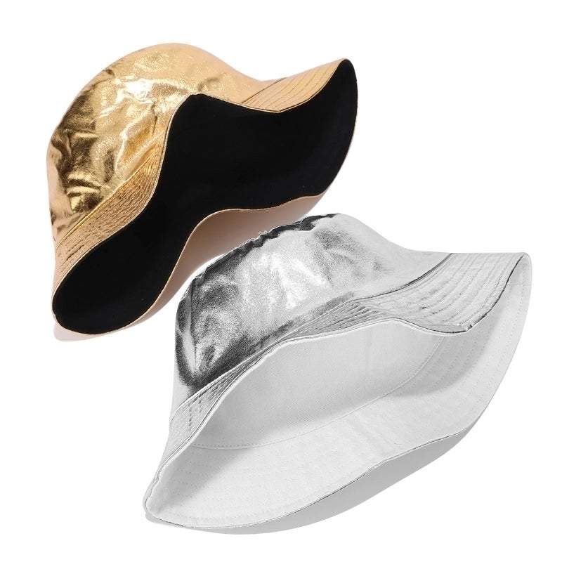 Women's Classic Style Solid Color Wide Eaves Bucket Hat
