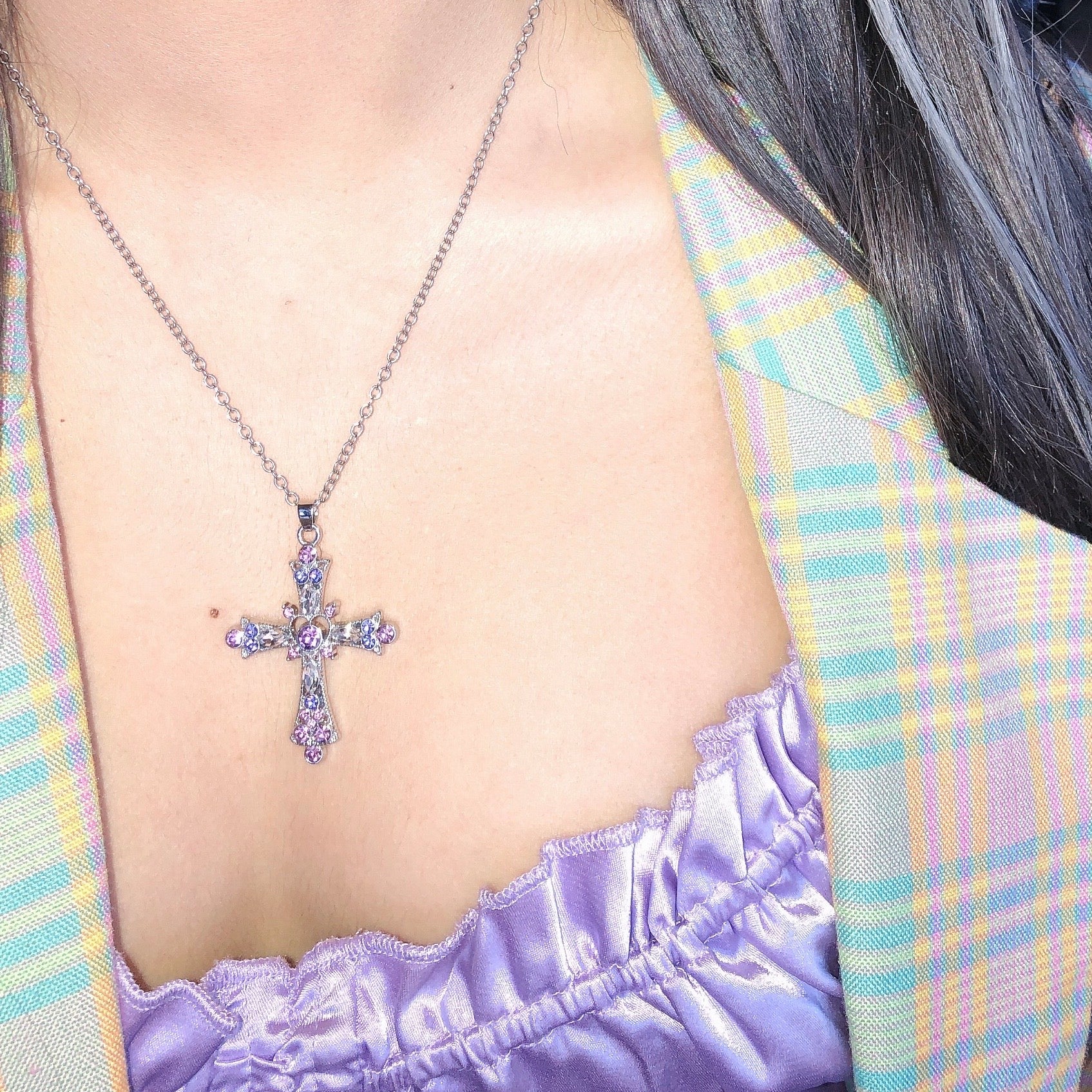 Cross Necklace KF81926