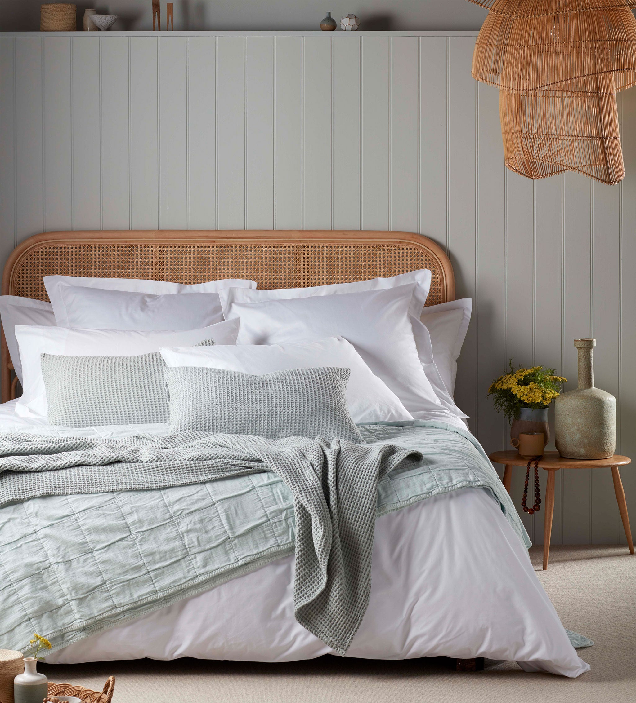 White 100% Cotton 400 Thread Count Oxford Pillowcase
