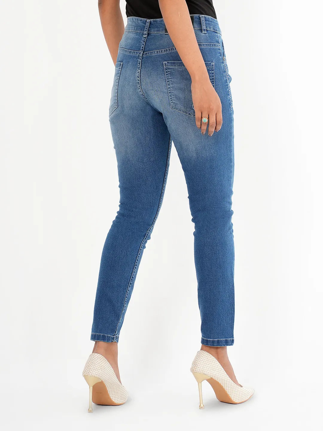 Women Denim Long Pant