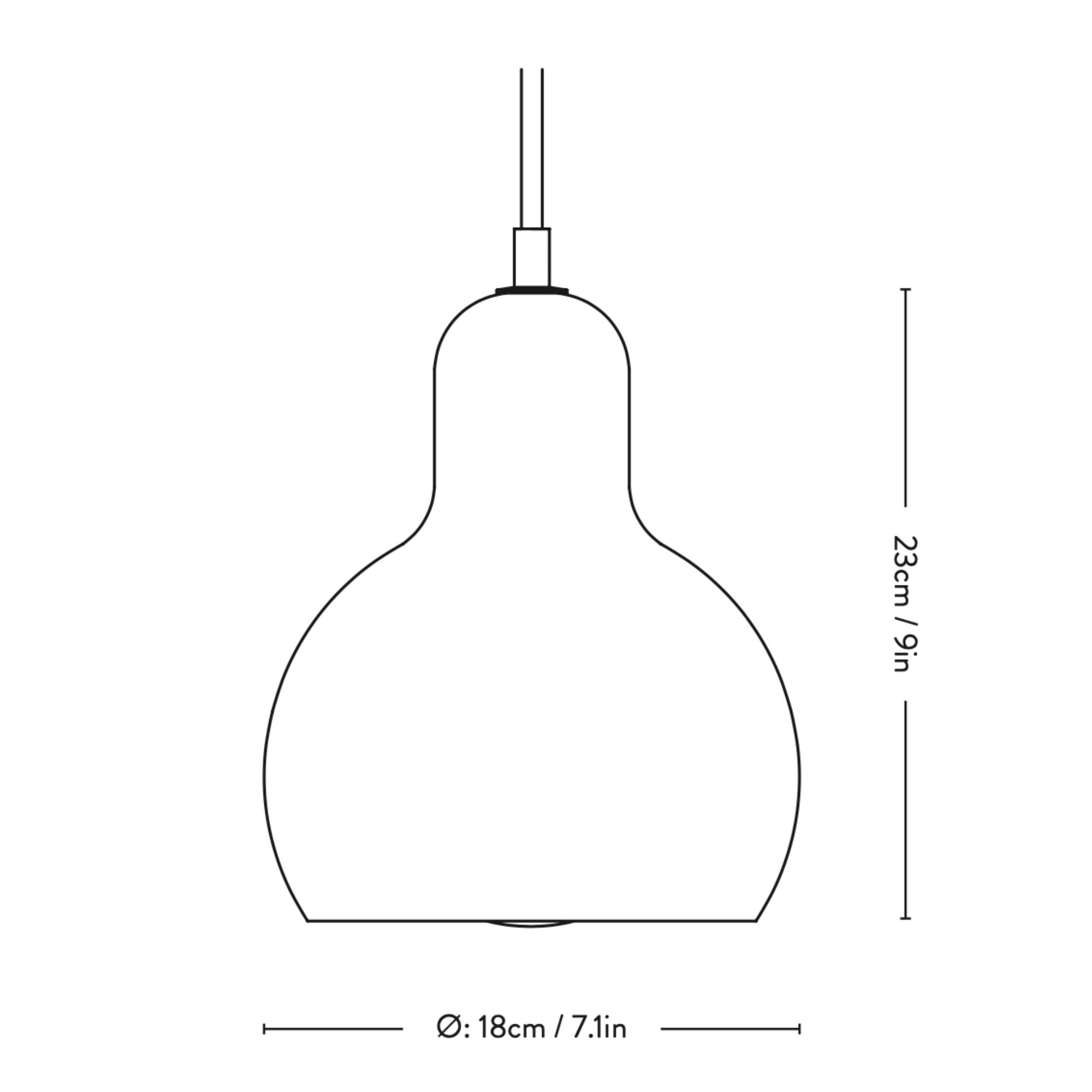 SR2 Mega Bulb . clear/pvc cord