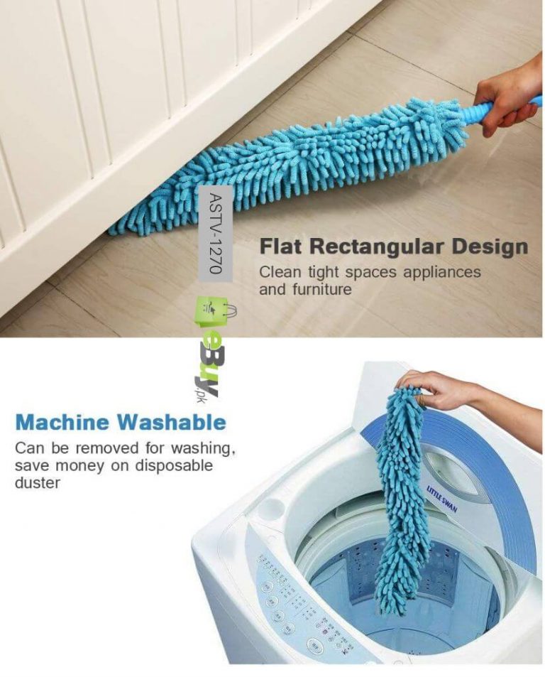 Flexible Microfiber Duster With Long Handle