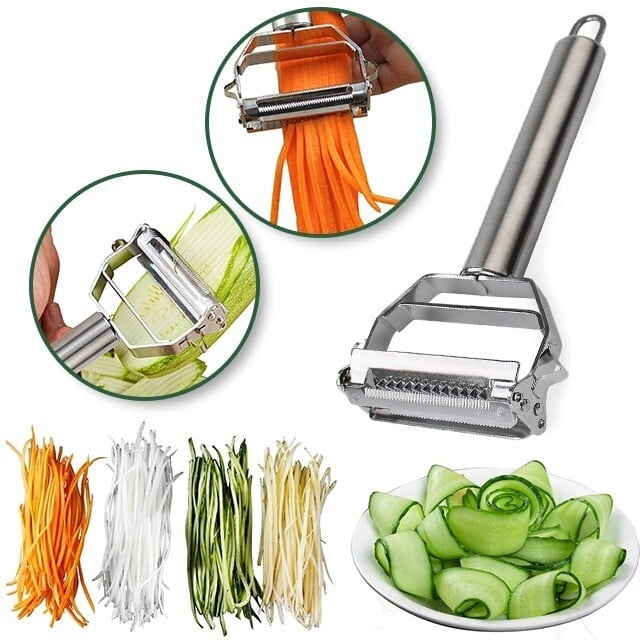 🔥Last day 49% OFF -Stainless Steel Multifunctional Peeler