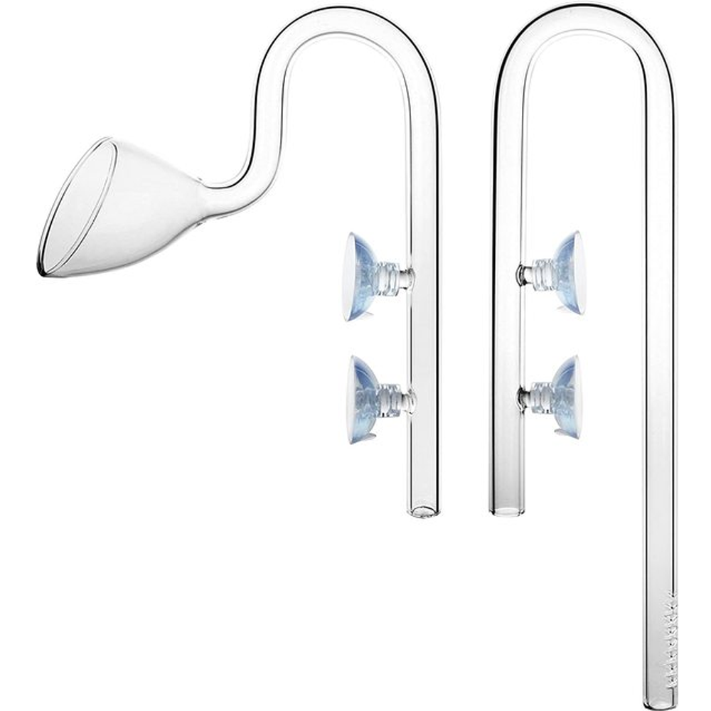 Glass Pipe Inflow Outflow For Aquarium
