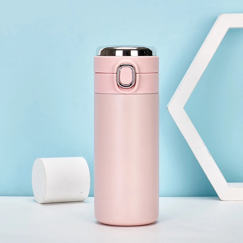 Casual Vacation Solid Color Stainless Steel Water Bottles 1 Piece