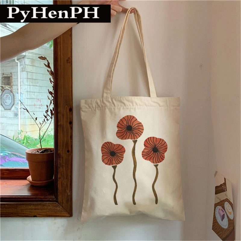 Women's Small Canvas Color Block Vintage Style Classic Style Square Open Shoulder Bag