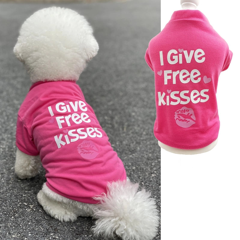Pet Supplies Pet Clothes Dog Clothing Spring-summer New Type Pet Dog Clothes Vest T-shirt