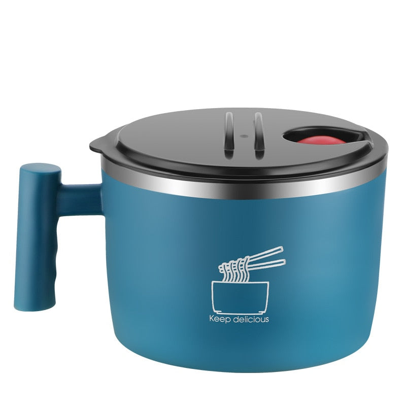 ChefGenius Ramen Bowl with Phone Holder Lid