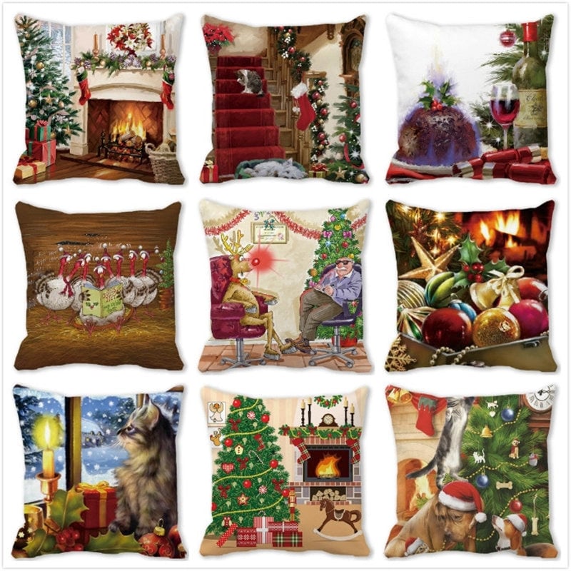 Christmas Couch & Sofa Decor