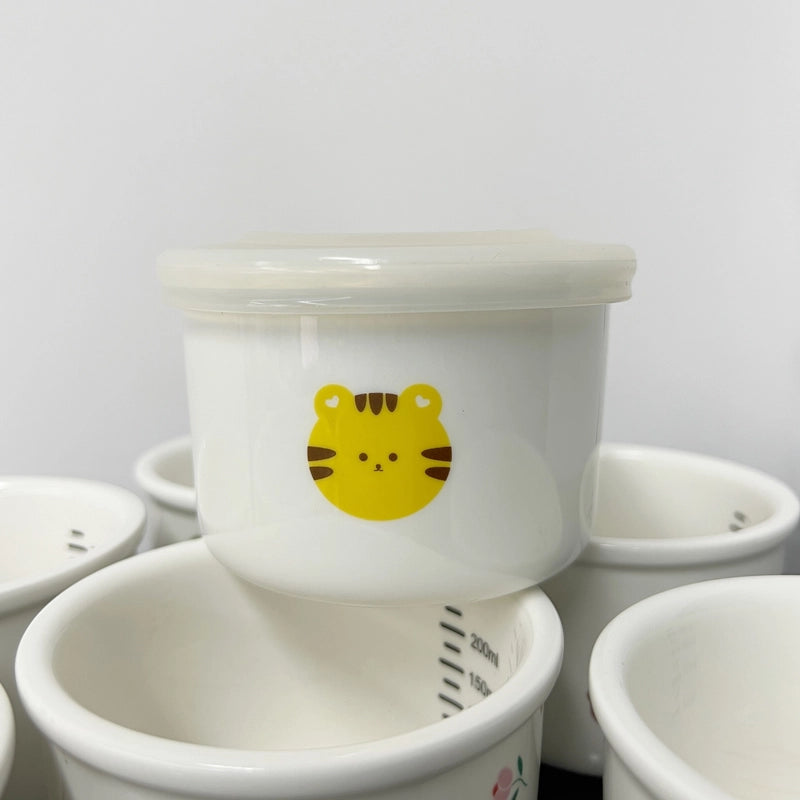 Ceramic Insulation Preservation Silicone Cover With Scale Tableware