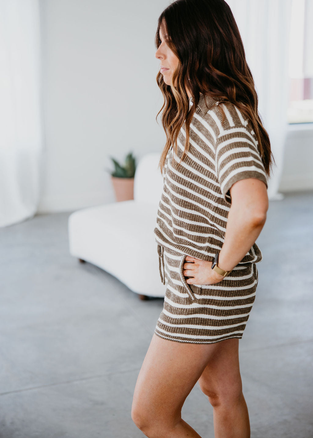 Amanda Striped Pullover