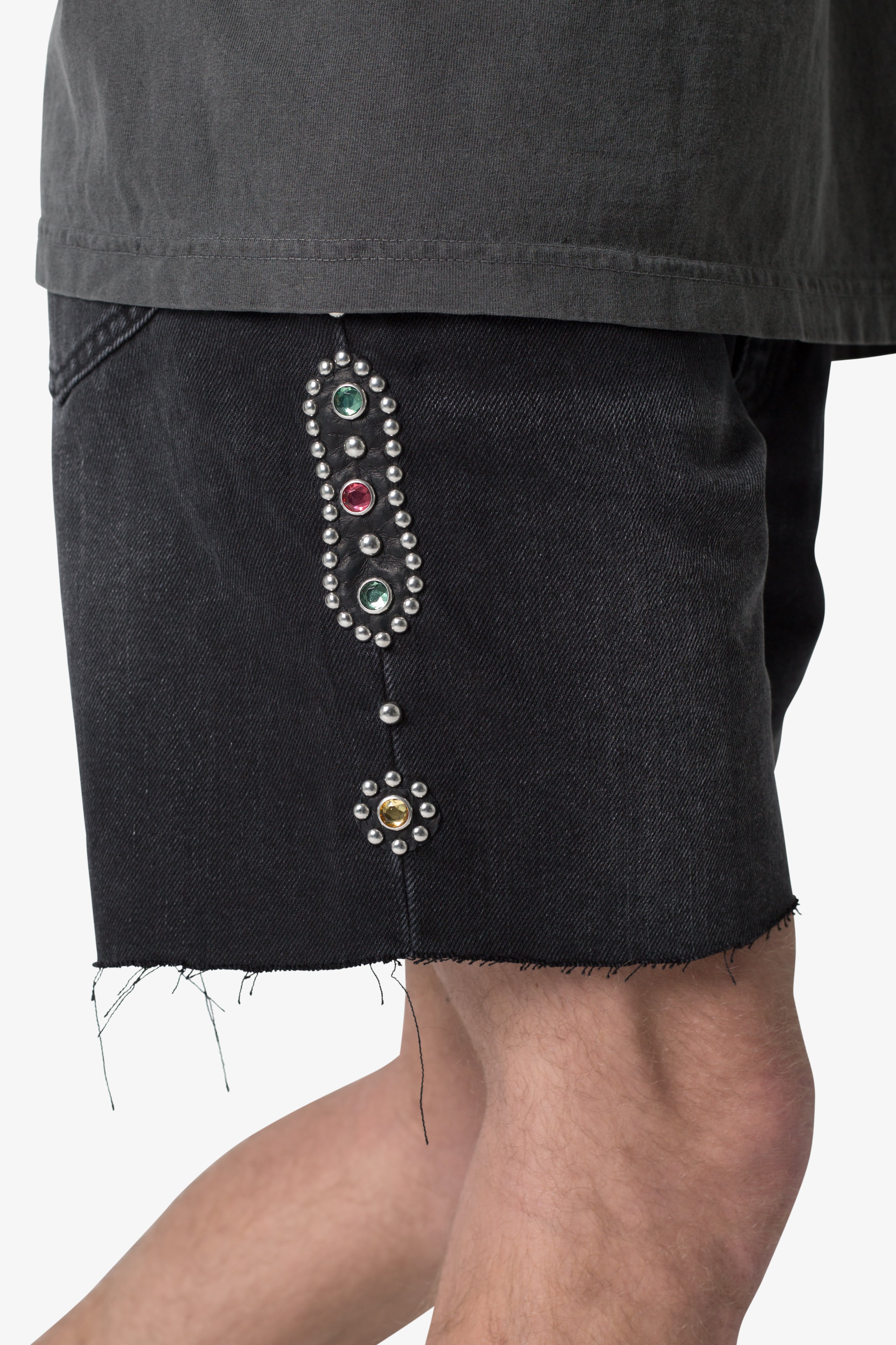 Mojave Denim Shorts - Black