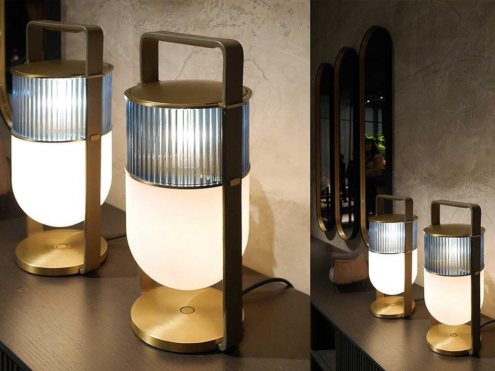 Faro | Modern Glass Table Lamp