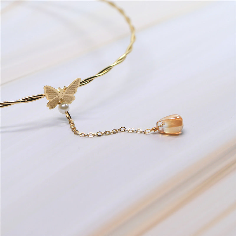 Butterfly neck chain  KF82586