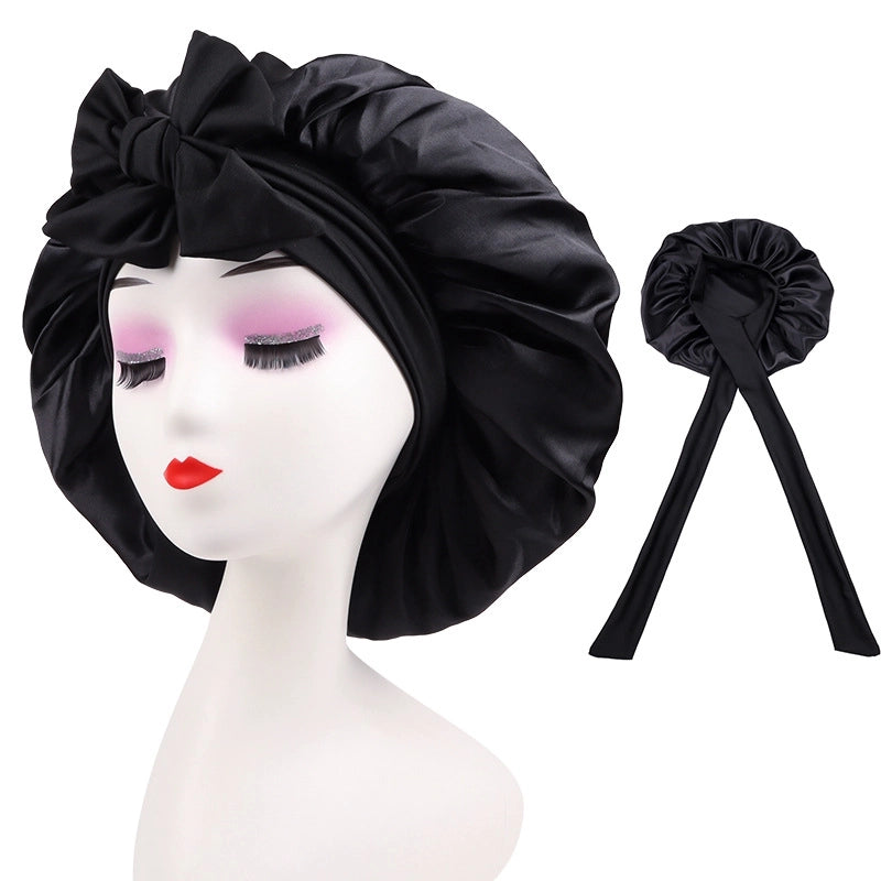 2 Pieces Women's Solid Color Solid Color Eaveless Hair Cap