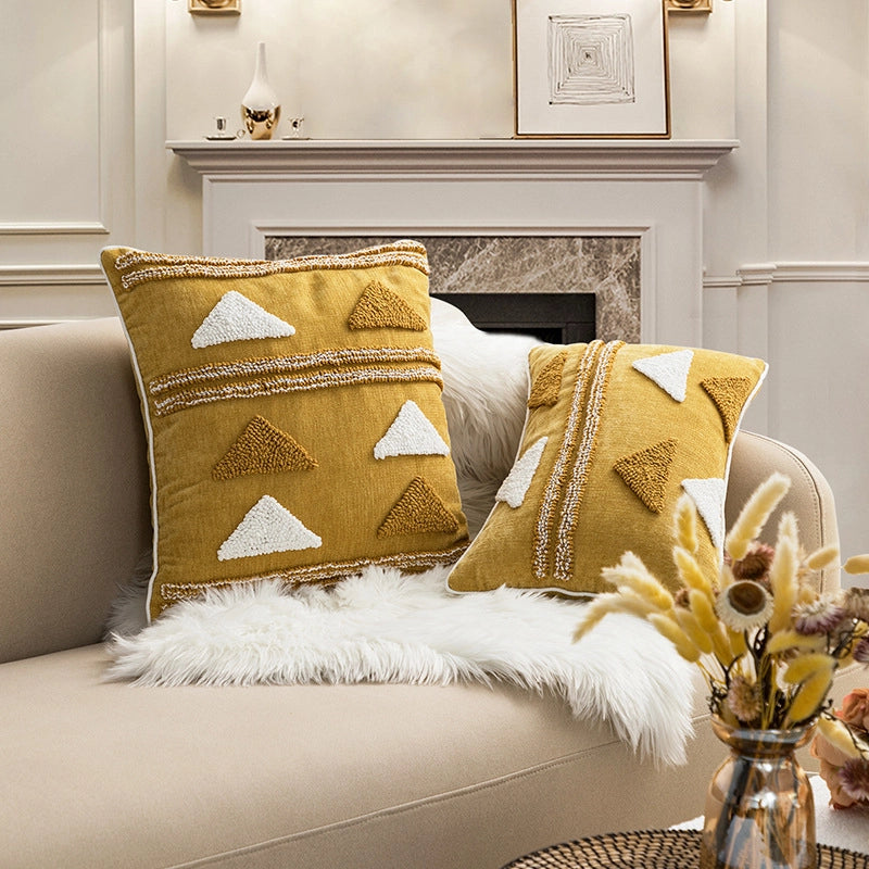 Casual Geometric Polyester Pillow Cases Couch & Sofa Decor