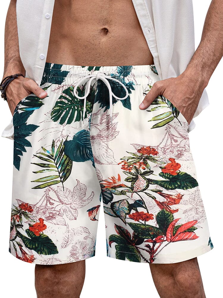 Hawaiian Quick Dry Flower Shorts (US Only)