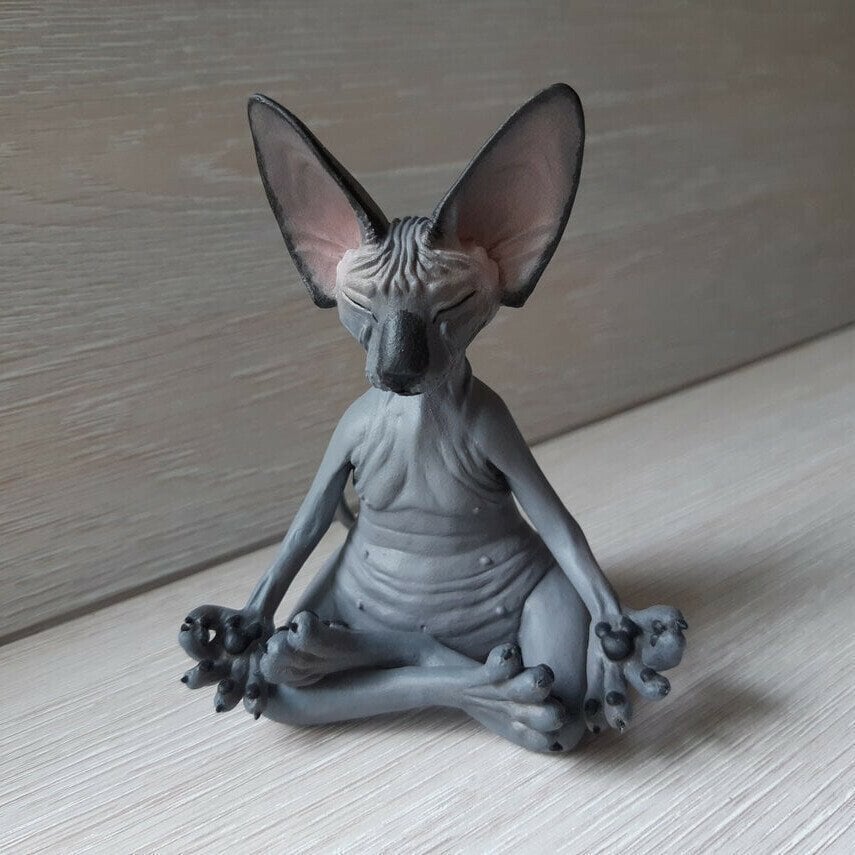 🔥 Promotion🔥😻Sphynx Cat Meditate Yoga(BUY 2 FREE SHIPPING)