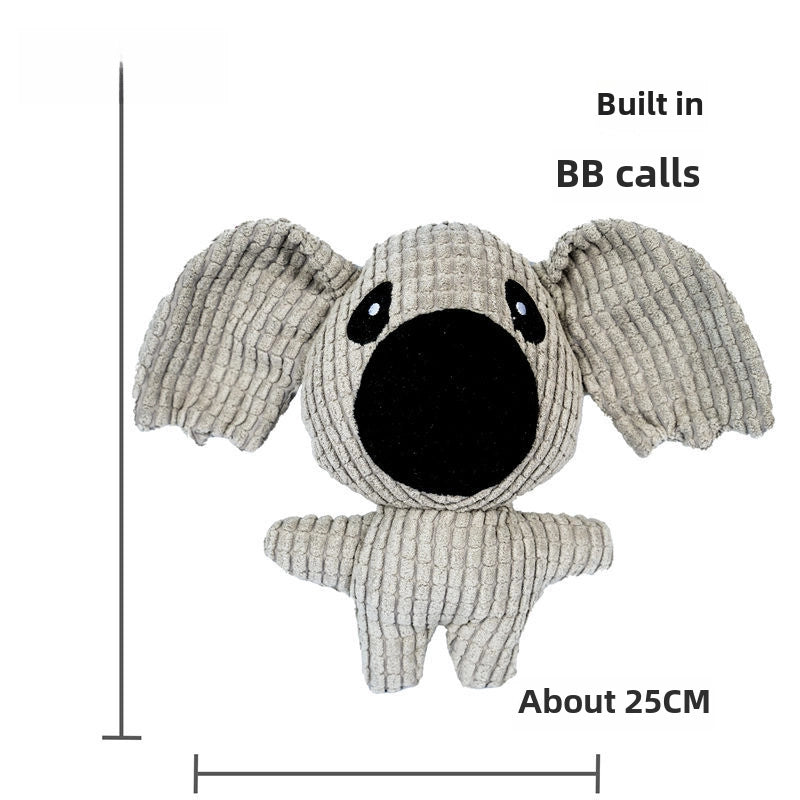 Dog Toy Bone Shaped Chew Toy For Small Medium Dogs Durable Rubber Material Teeth Cleaning Design