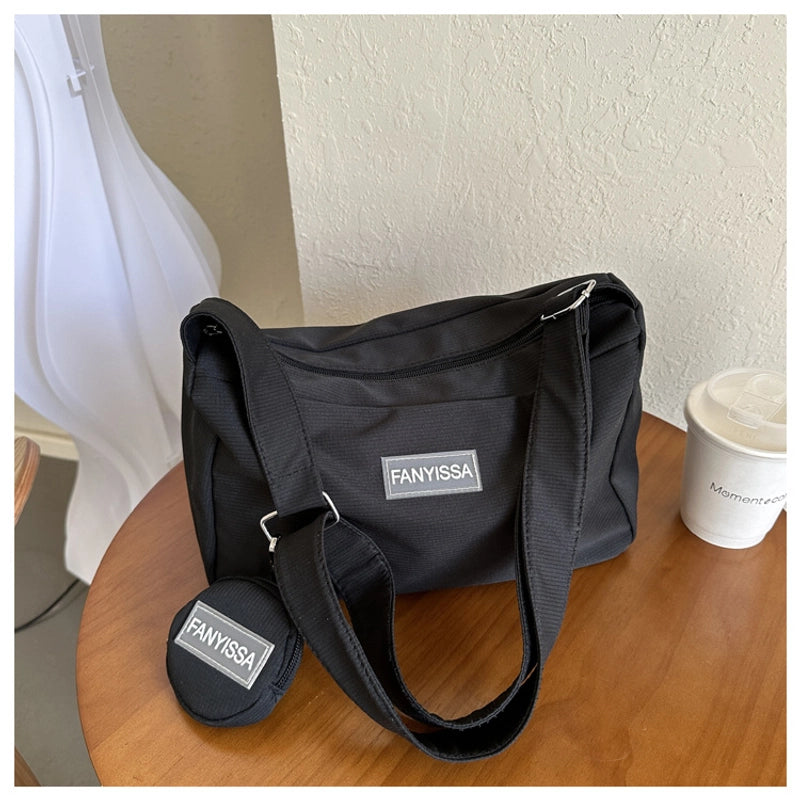 Women's Bag  New Autumn And Winter Trendy  Large Capacity Crossbody Bag Casual All-Matching Fashion Lightweight Oxford Bag