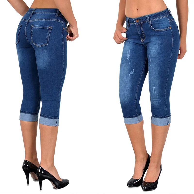 Perfect Fit Stretch Plus Size Denim Leggings