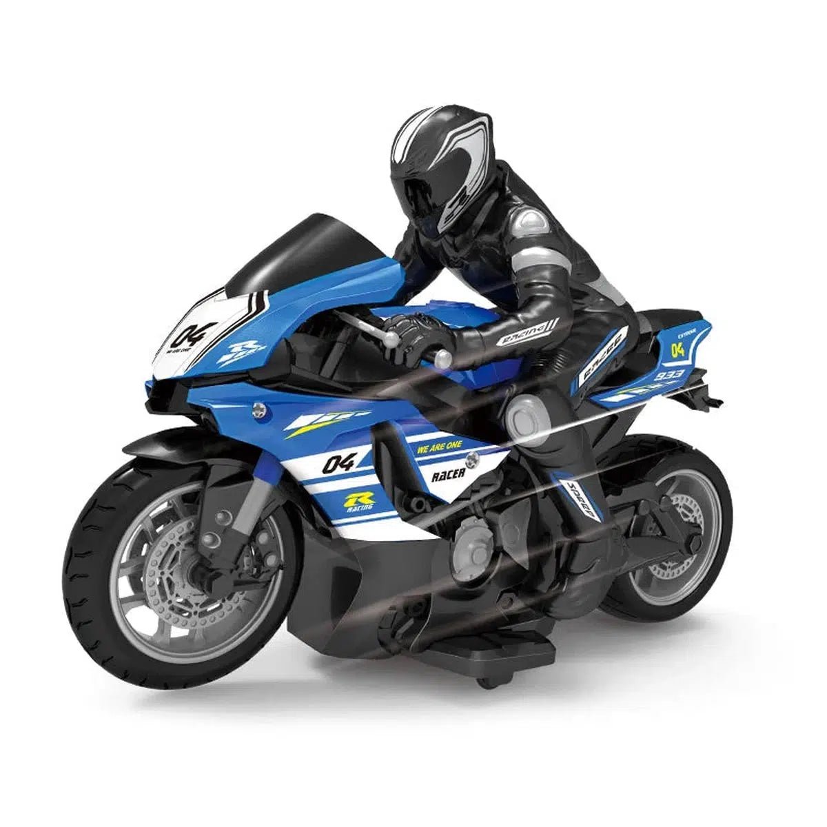 2.4GHz Stunt RC Motorbike - 1:10 Scale High-Speed Drift Racer with 30-Min Drive FREE SHIPPINGe