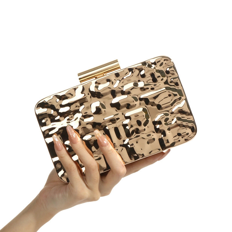 Arylic Solid Color Square Evening Bags