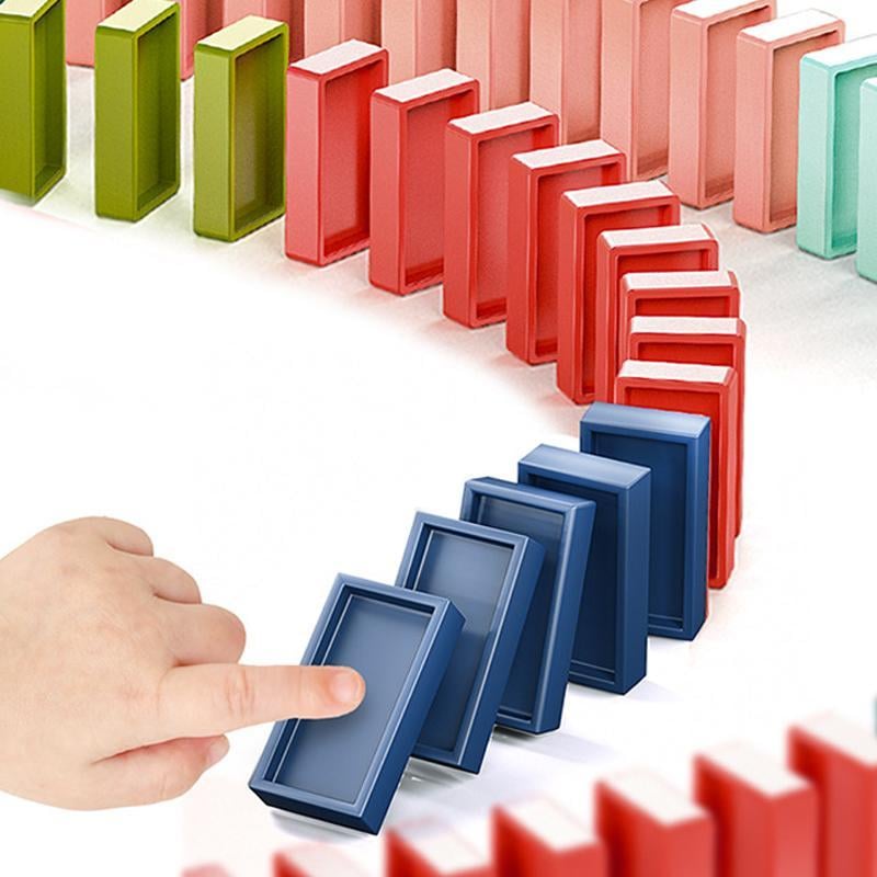 Domino Train Toy Set