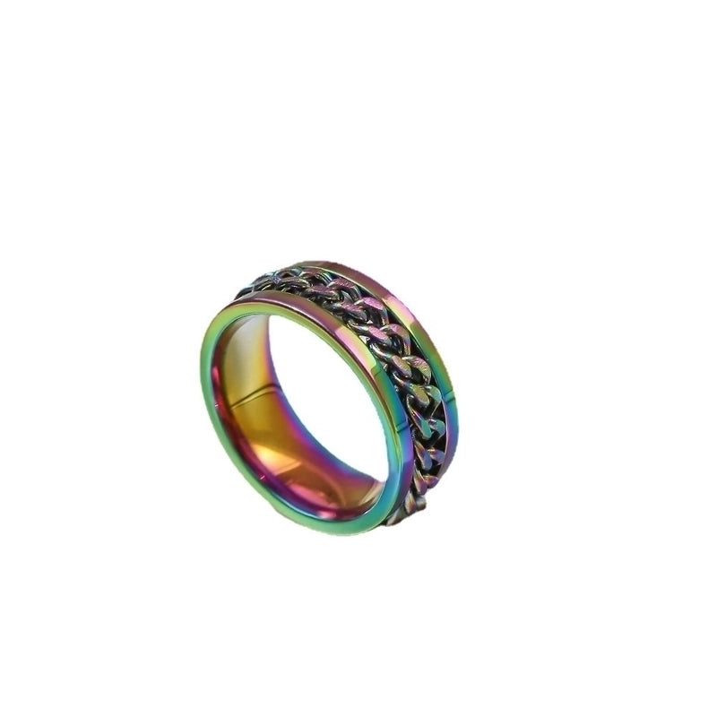 Minimalist Geometric Stainless Steel Rings