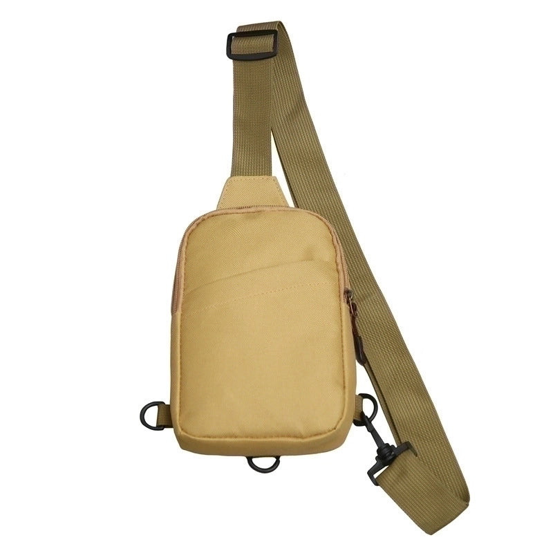 Unisex Classic Style Solid Color Oxford Cloth Waist Bags