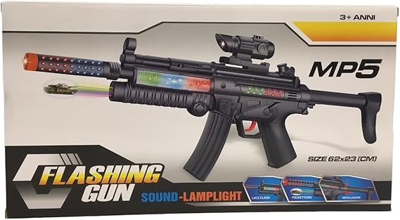 Flash Gun Toy. Rifle Toy for Kids