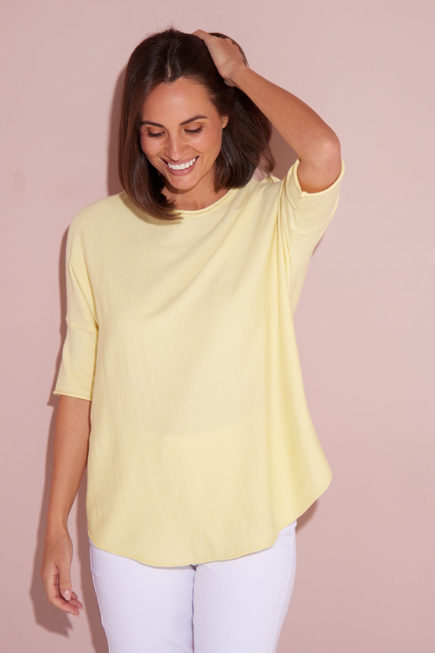 Jarrah Summer Knit - Lemon