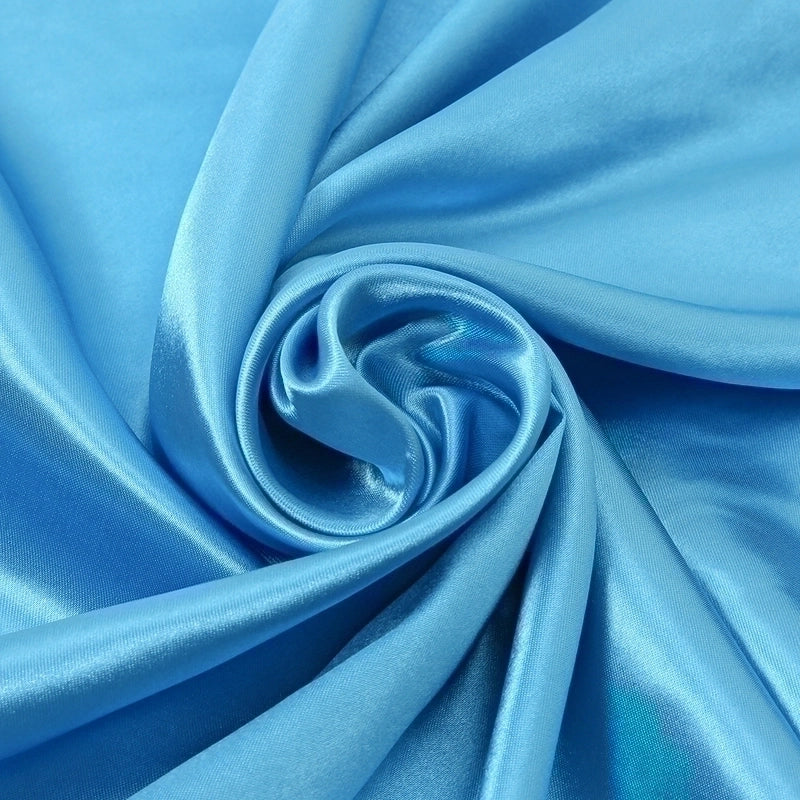 Women's Fashion Solid Color Satin Sewing Silk Scarves