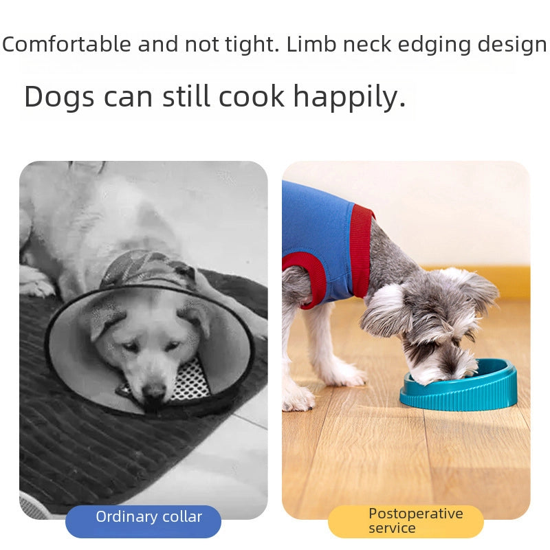 Pet Rehabilitation Clothes Dog Post-surgery Clothes Recovery Back Sterilization Clothes Pet Clothing