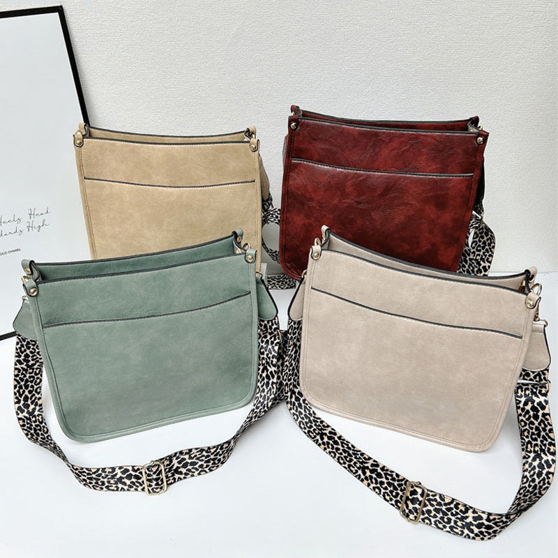 💥Hot Sale👜Colorful Straps Crossbody Leather Bags