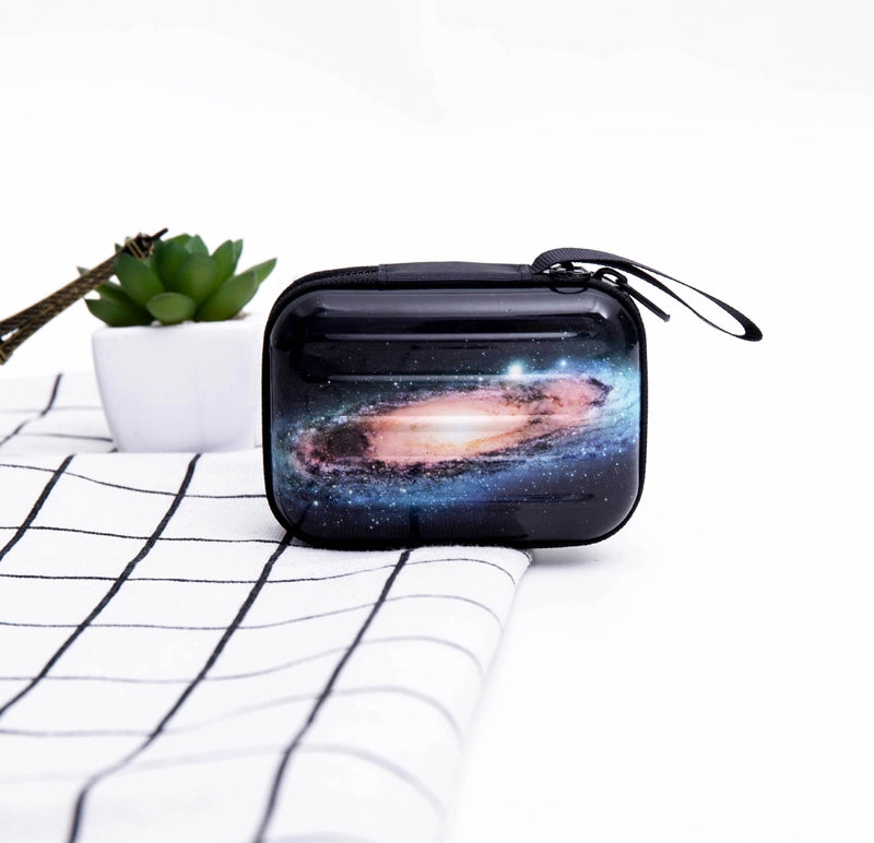 Unisex Solid Color Tinplate Zipper Coin Purses