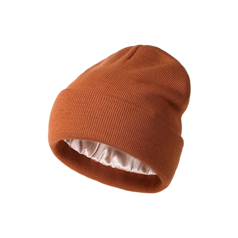 Unisex Elegant Minimalist Solid Color Eaveless Wool Cap