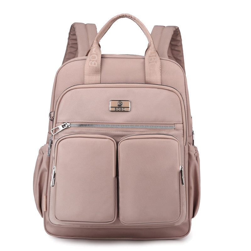 Women's Multi-Pocket Waterproof Oxford Cloth Backpack