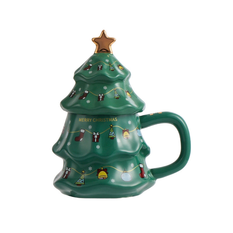 Christmas Vacation Christmas Tree Porcelain Water Bottles 1 Piece